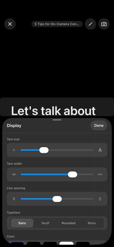 Rolltake - Teleprompter Screenshot 4 of 6