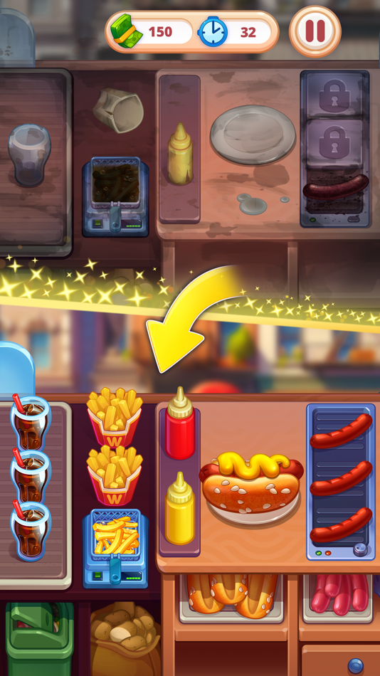 #4. We Are Cooking (iOS) 由: Matryoshka Games (CY) LTD