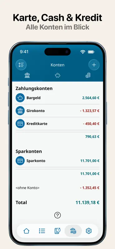 Haushaltsbuch MoneyControl screenshot 9 of 10