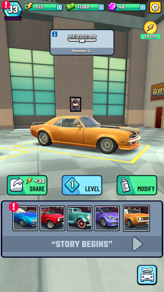 #4. Gear Hill Customs (iOS) 作者: DieNo Games Oy