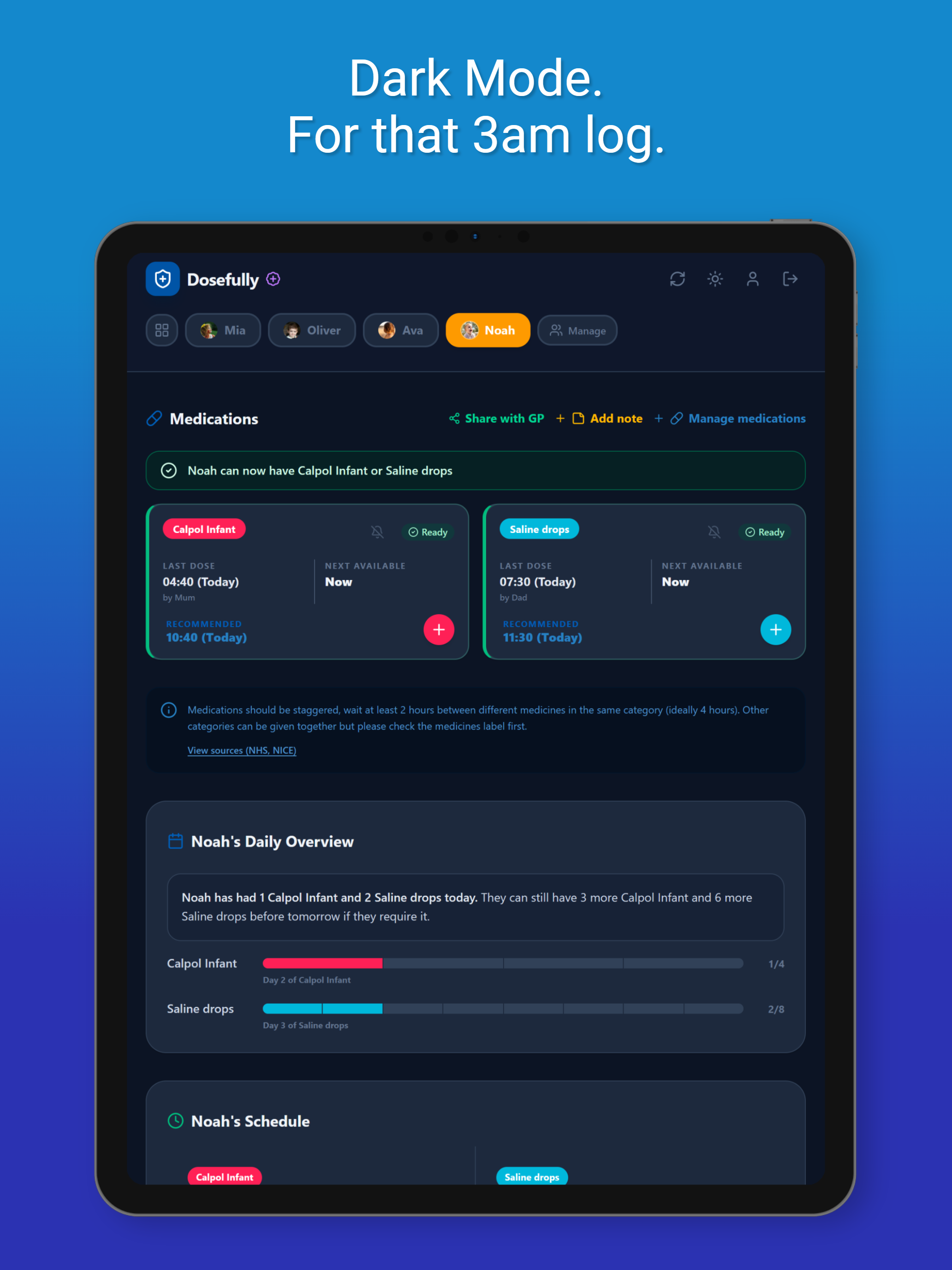 Dosefully: Safe Med Dosing