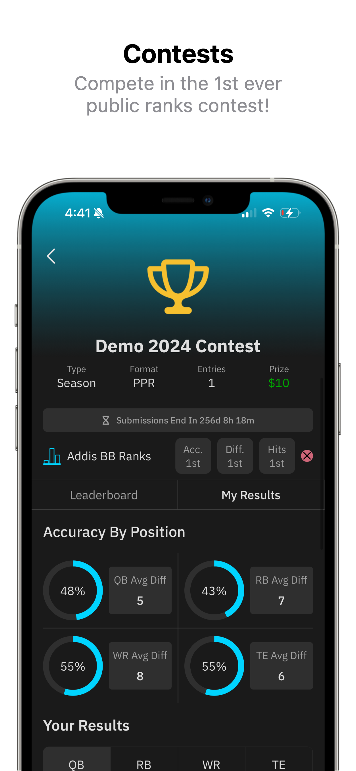 League Champ - Fantasy Ranks