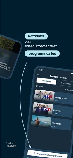 Capture d'écran de B.tv Par Bouygues Telecom sur iPhone 4