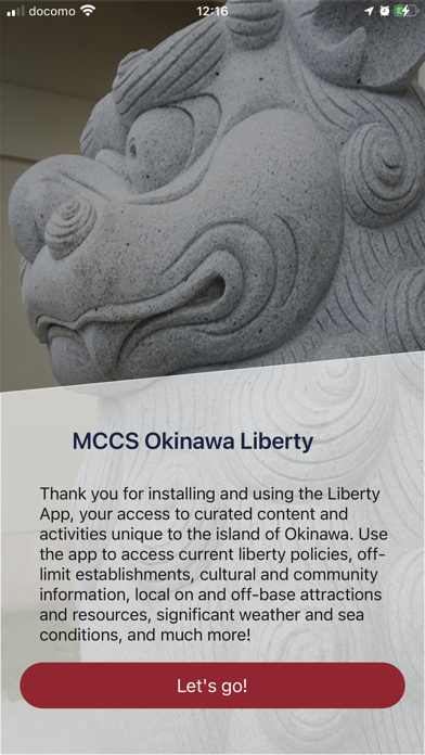 Liberty MCCS Okinawa Screenshot