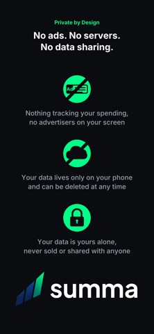 Summa: Safe to Spend Screenshot 8 of 8