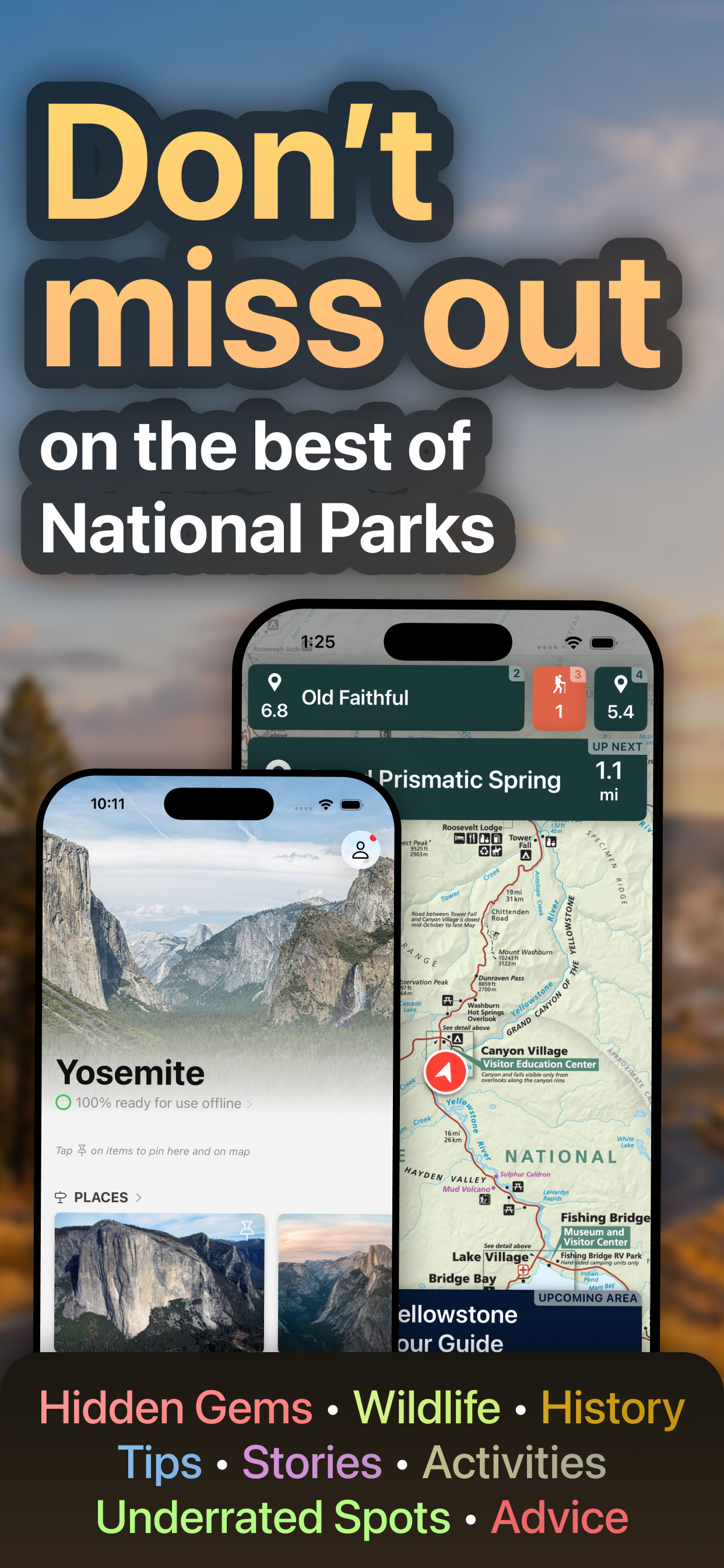 Parkwolf: National Park Guide screenshot 2