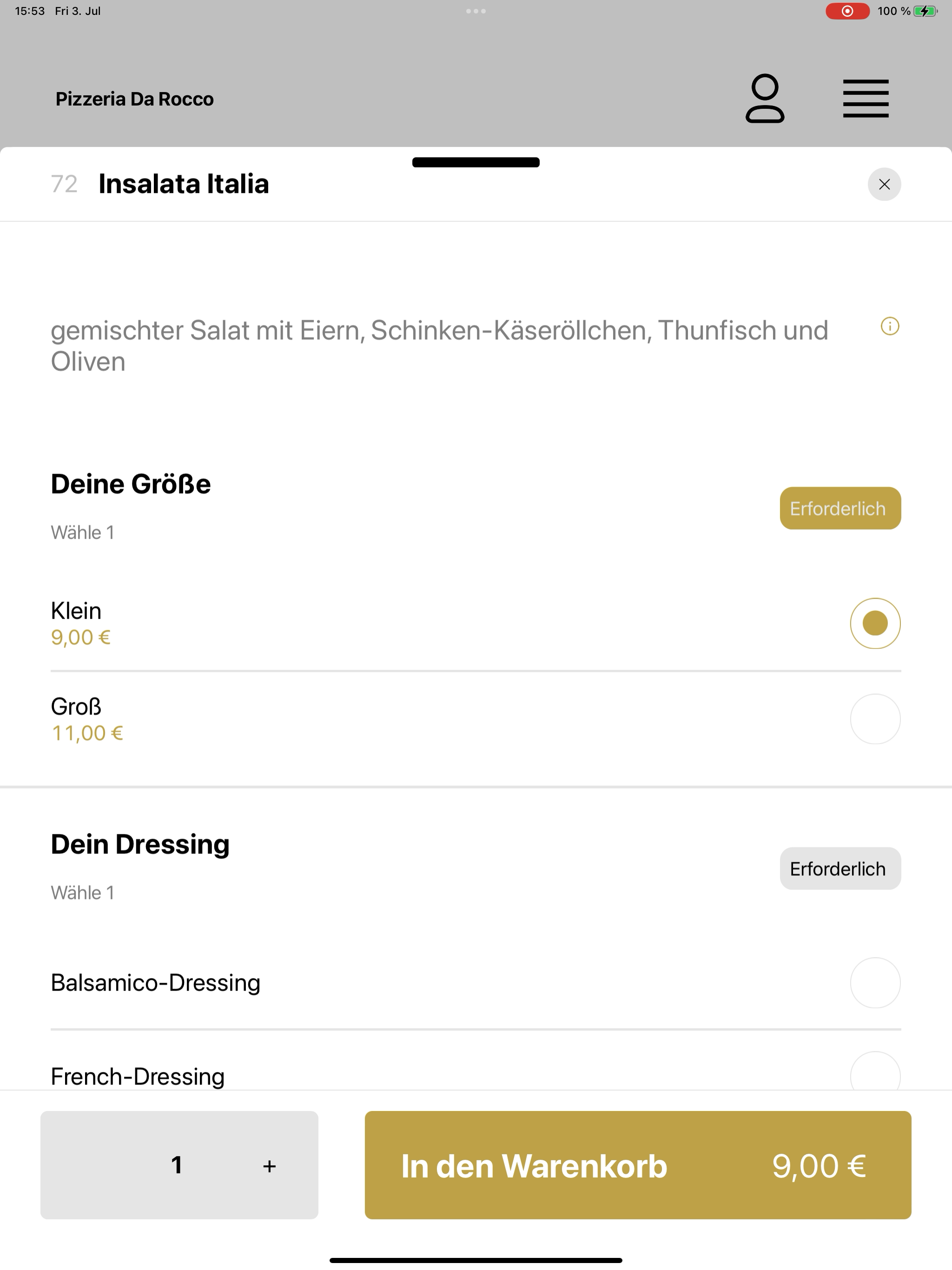 Pizzeria Da Rocco Dortmund screenshot 15