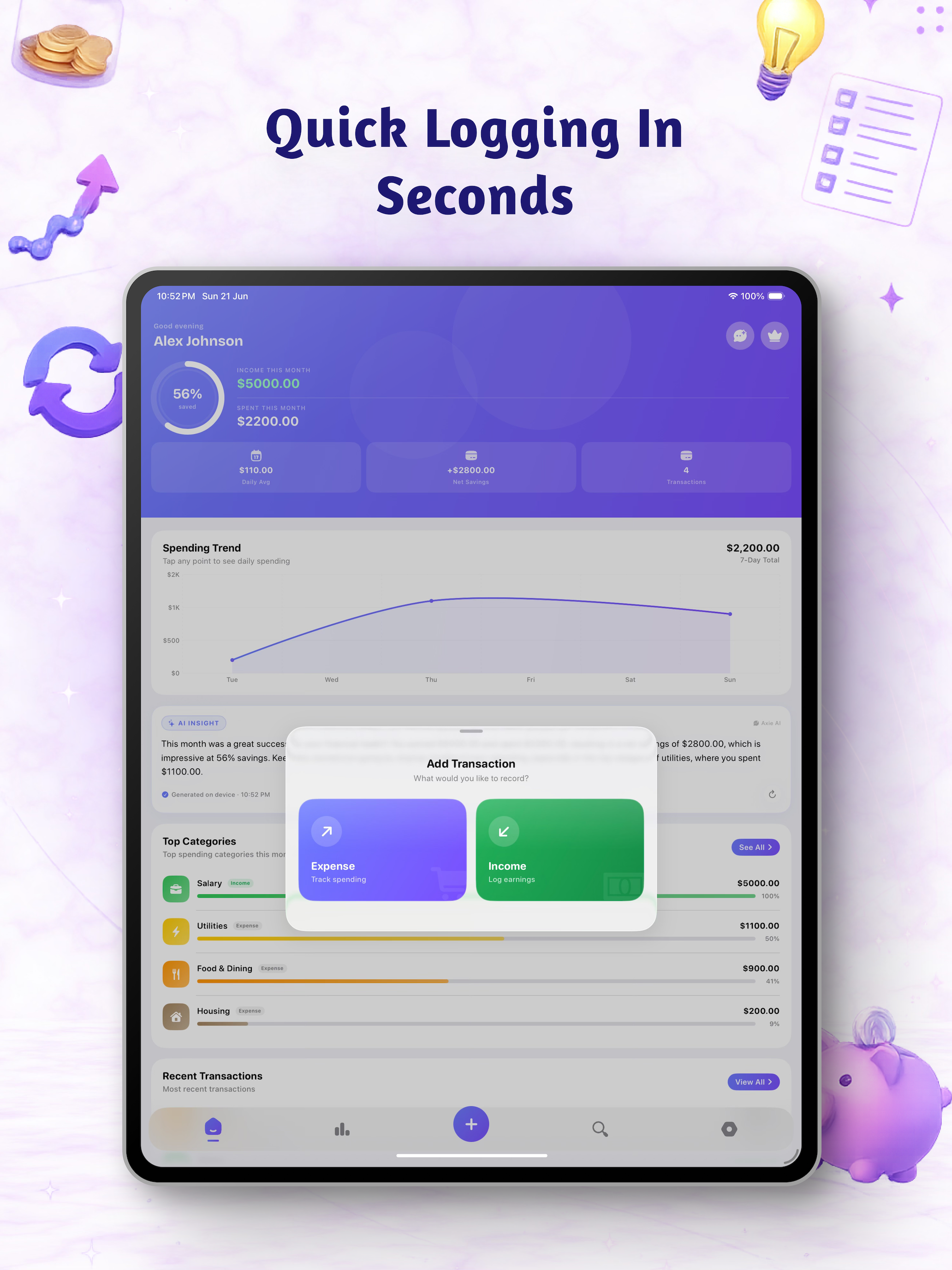 Axio Money: Expense Tracker screenshot 14