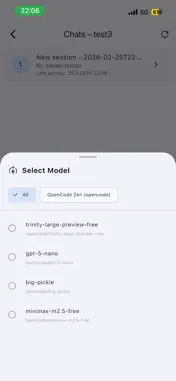 Client for OpenCode screenshot 4
