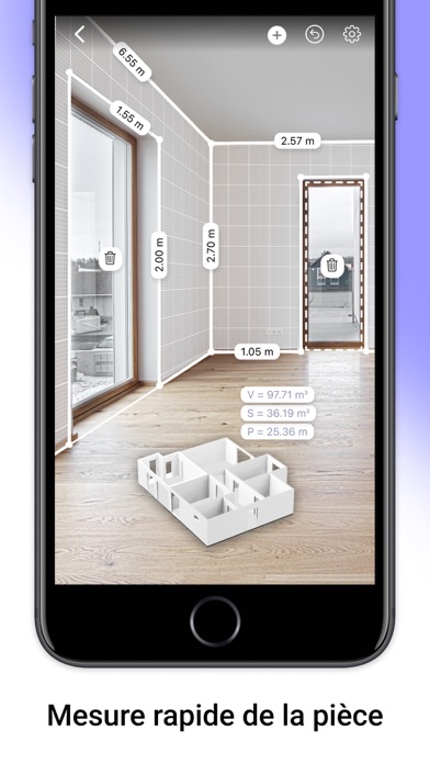 Screenshot #1 pour Plan Maison 3d - Mesure Metre