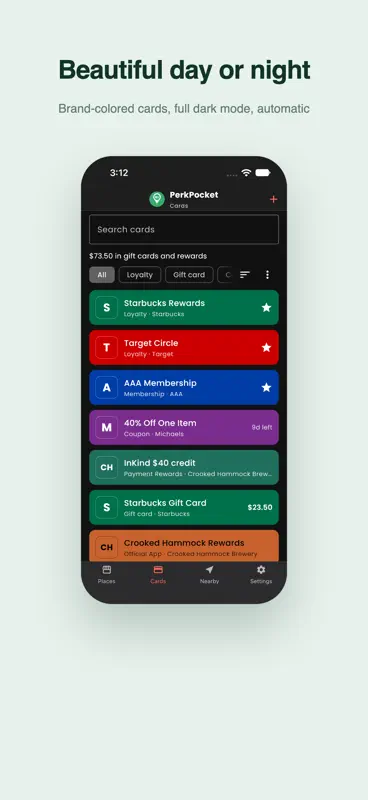 PerkPocket: Gift Card Wallet screenshot 6 of 6
