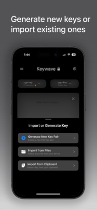 Keywave. screenshot 2