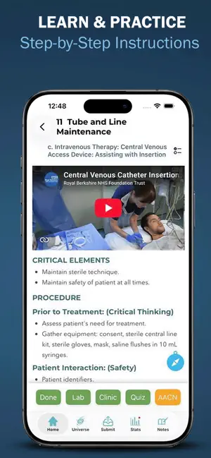 Skills Hub: Nursing Skills App screenshot 1