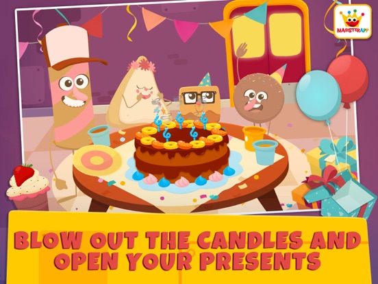 Birthday Factory: Kids games iPad screenshot 4 - Education app