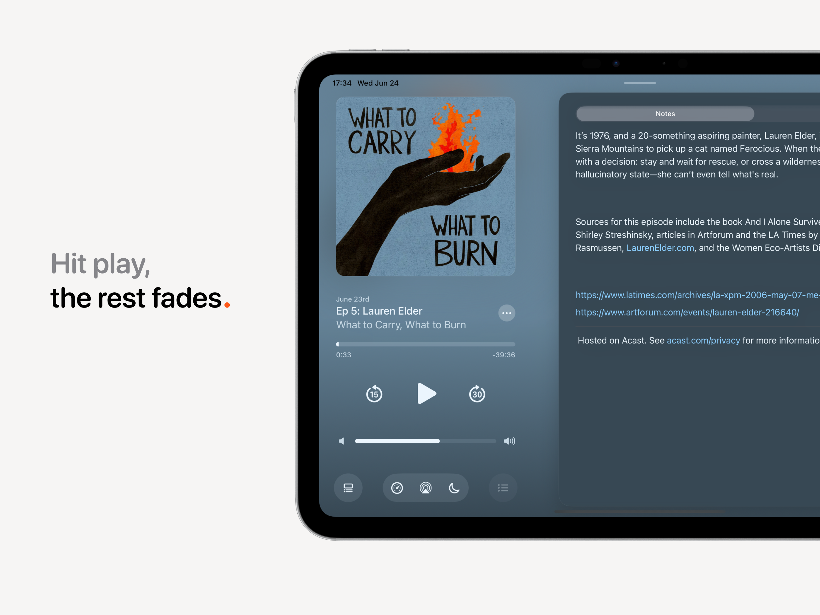 HearHere: Podcast Player