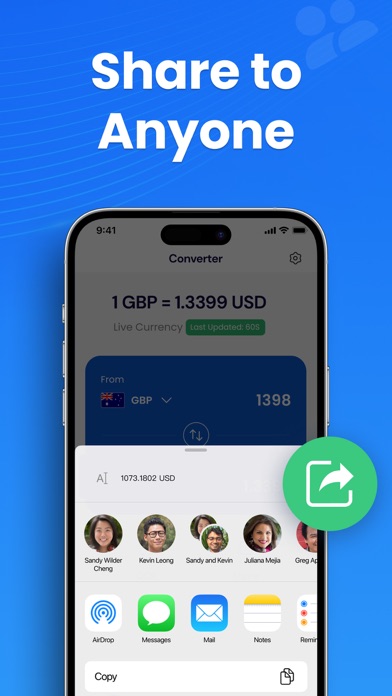 CurrencyNow . Screenshot