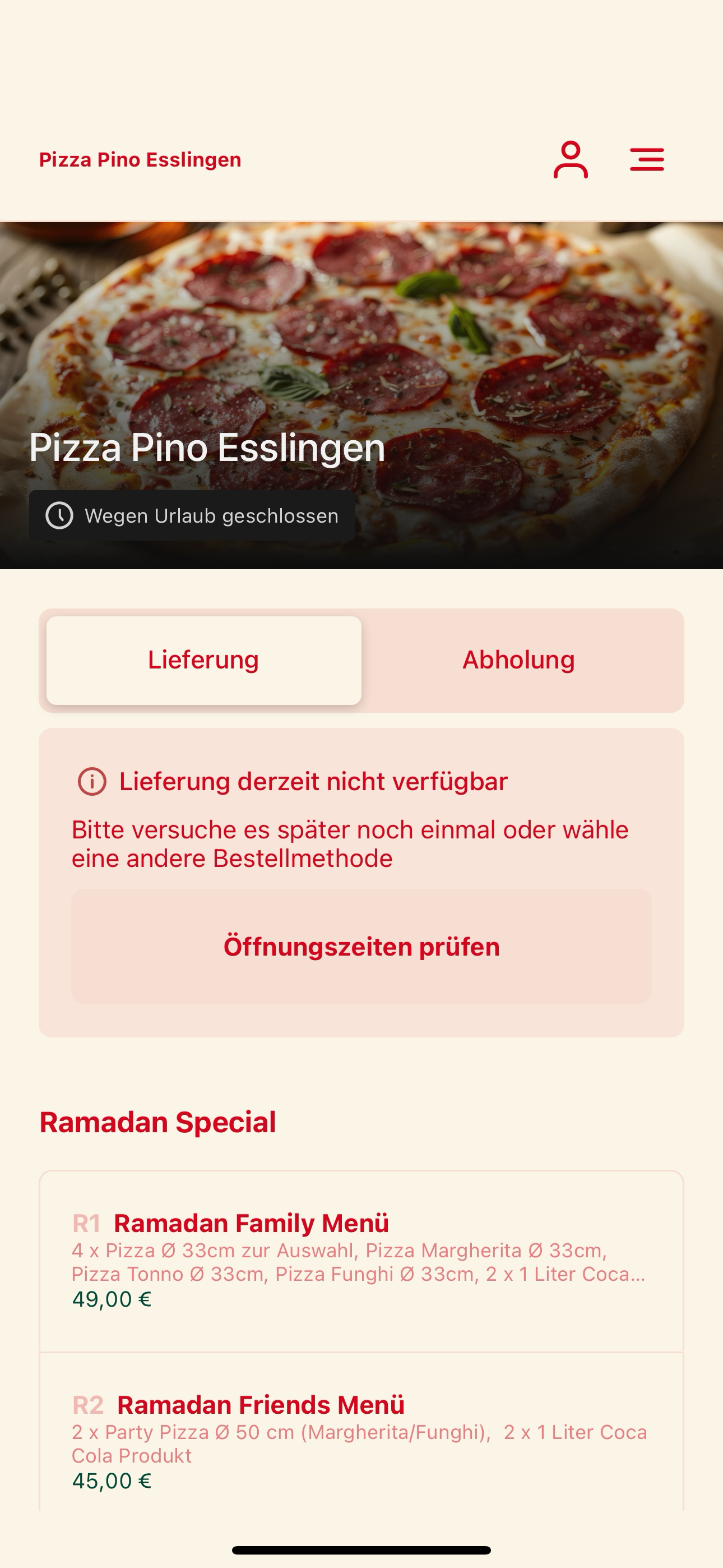 Pizza Pino Esslingen
