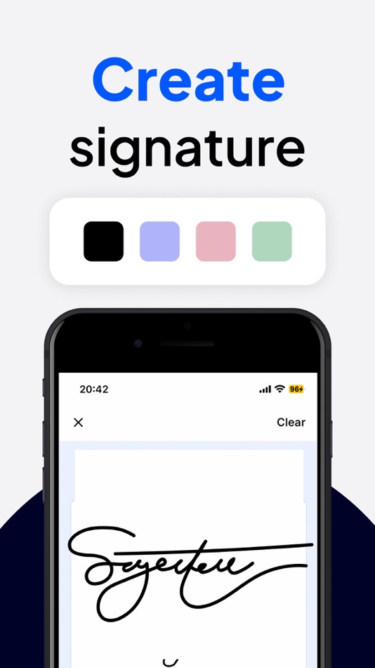 #3. Sign Documents App (iOS) 由: HUSEYIN ACAR