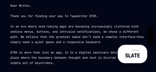 Typewriter - DT85 Screenshot 2 of 8