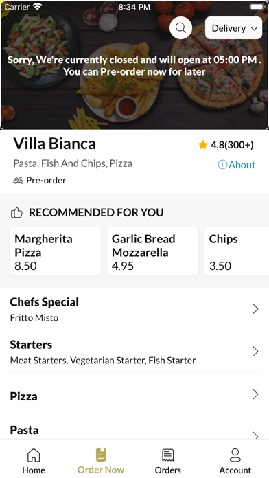 Villa Bianca. Screenshot