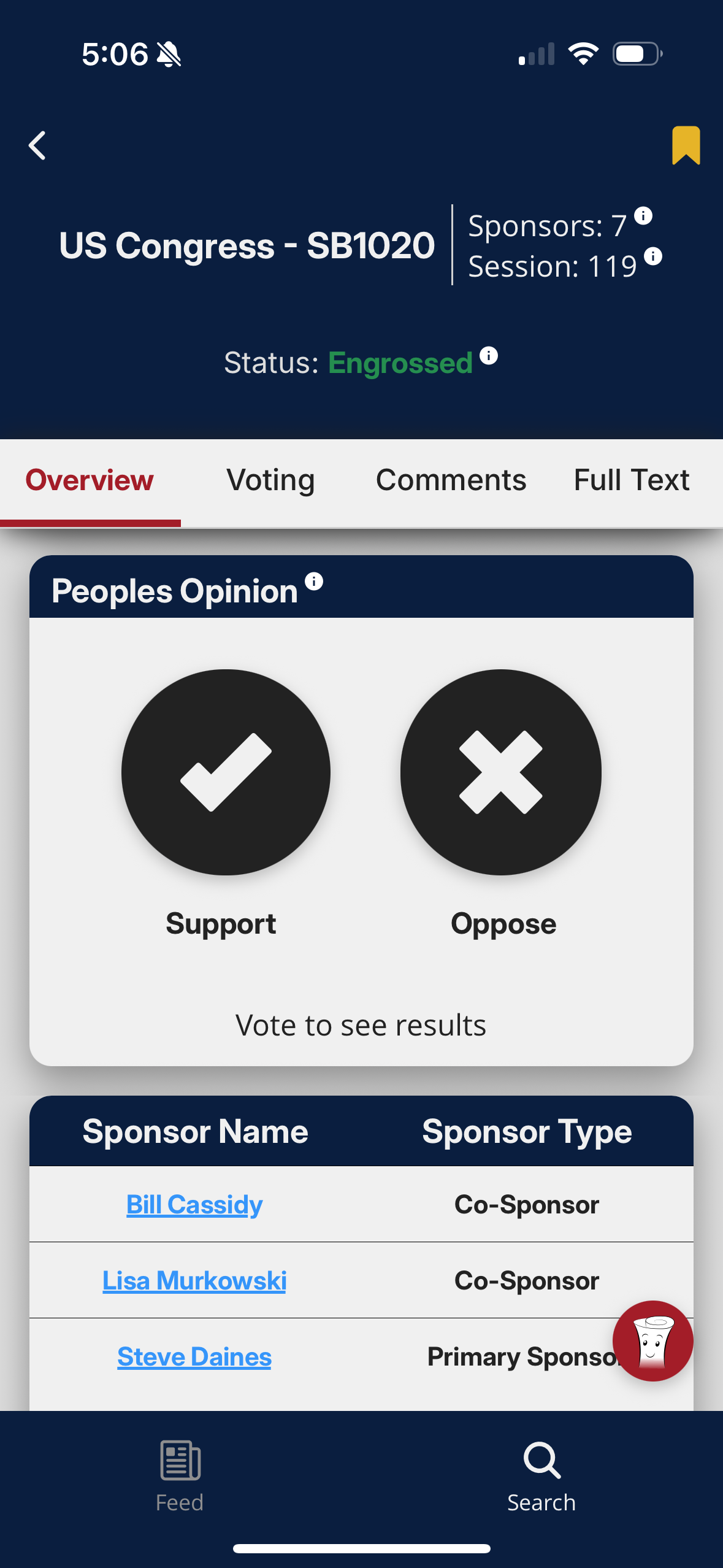 Referendum App screenshot 5