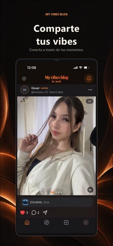 My Vibes Blog Screenshot 1 of 5