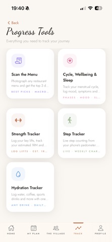 The Village: Health & Fitness iPhone screenshot