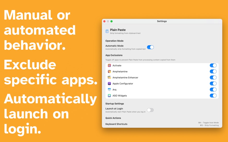 #2. Plain Paste: Strip Formatting (macOS) Av: Pierre Stanislas