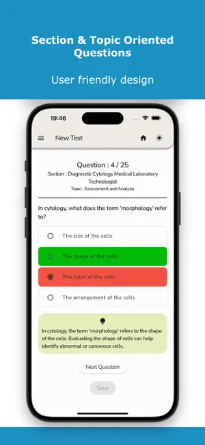 Medical Lab Professional Test screenshot 1