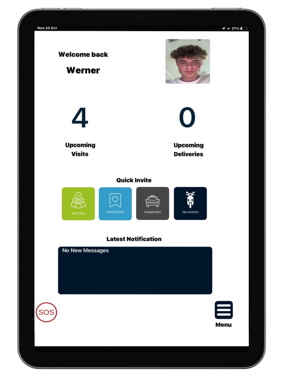 iPad screenshot