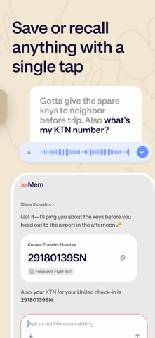 Mem – Your Personal AI Agent Screenshot 2 of 9