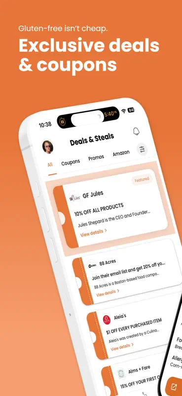 Gluten Dude: GF Restaurants screenshot 6 of 9