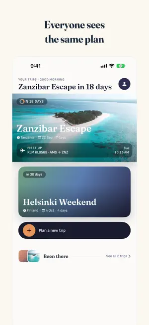 Tripto — Trip Organizer screenshot 1