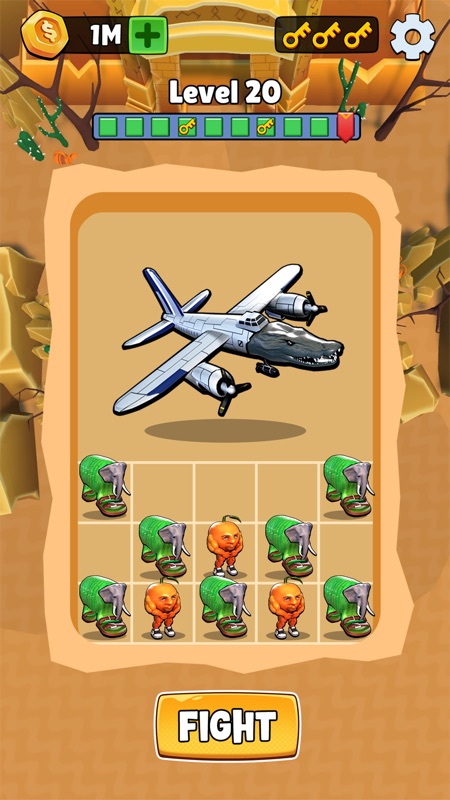 Monster Battle: Merge War Game screenshot 2