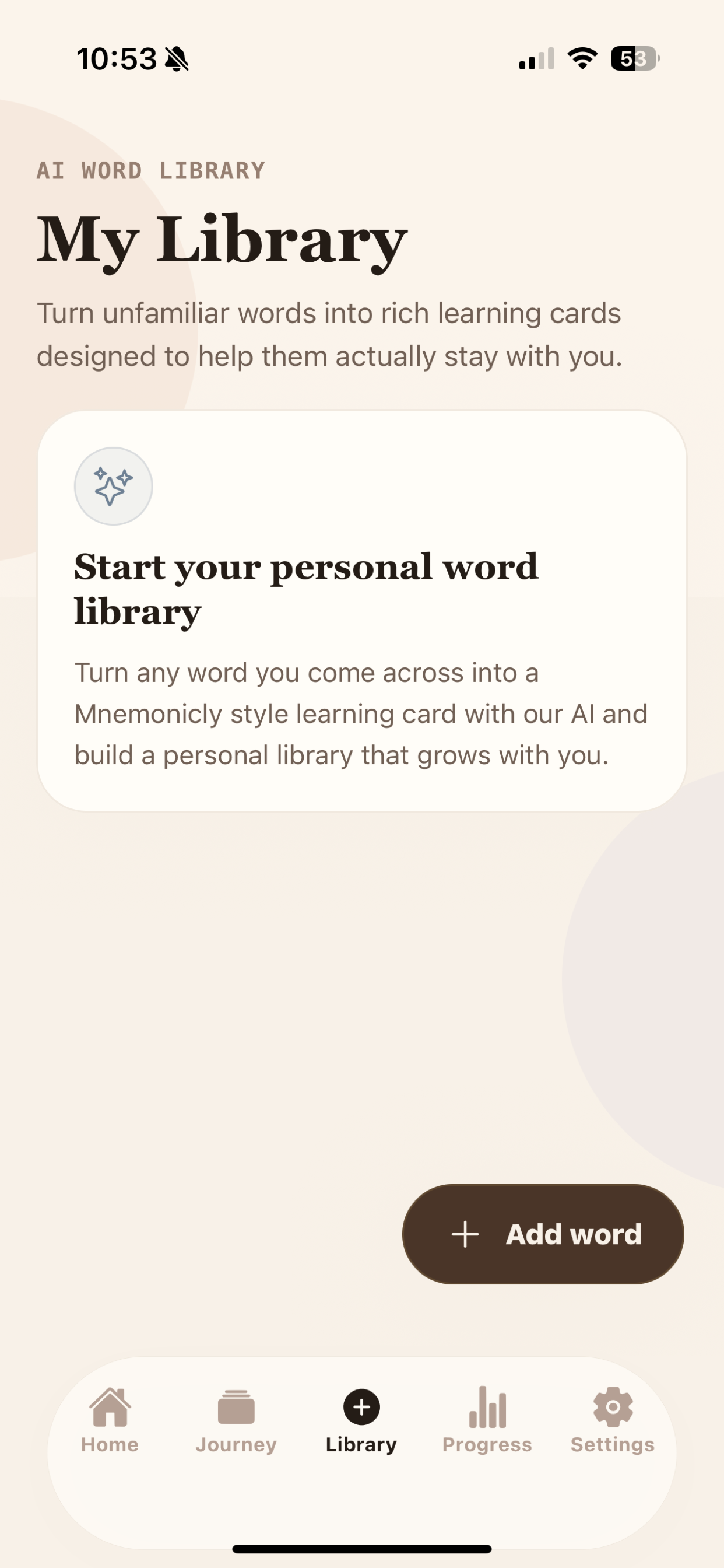Mnemonicly: Vocabulary Builder