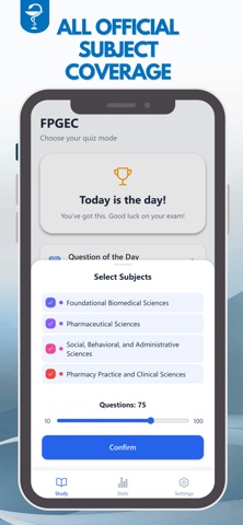 NABP FPGEE Exam Prep Test 2026 iPhone screenshot