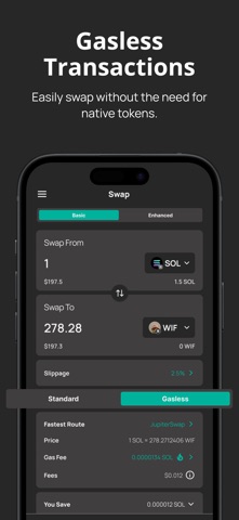 Ethos: Crypto Trading Wallet iPhone screenshot