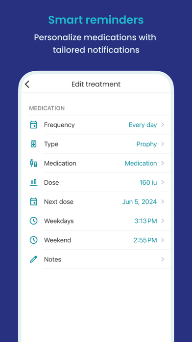 MicroHealth Hemophilia Screenshot