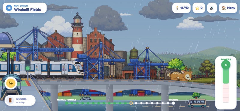 Metro Driver: Kids Train Game official gameplay screenshot 6