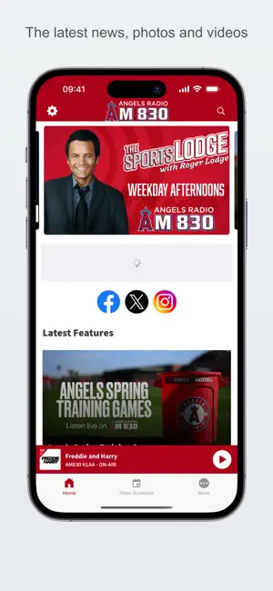 AM830 KLAA screenshot 1