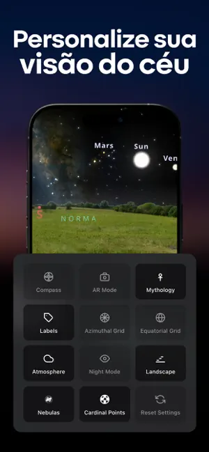 Mapa de Estrelas e Céu iPhone screenshot 5