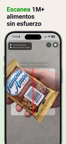 IA Nutricion contador calorias iPhone screenshot 4