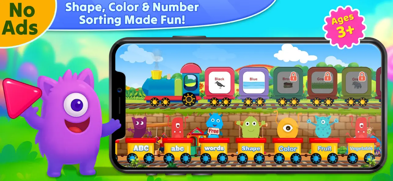 Screenshot #1 pour ABC Kids: Jeux d'apprentissage
