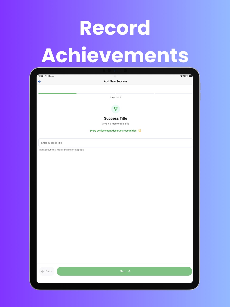 iPad screenshot