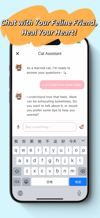 Cat Mood – AI Diary & Tracker Screenshot 5 of 9