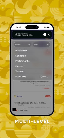 Asian Games 2026 iPhone screenshot 5