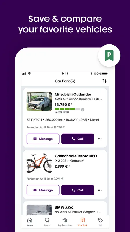 mobile.de - buy & sell cars screenshot 5 of 7