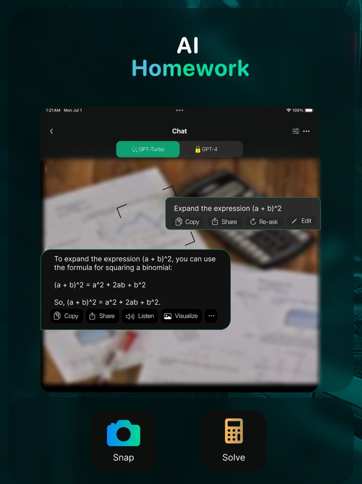 #4. Chat DNE : AI Chatbot App (iOS) Podle: Mohammed Ali
