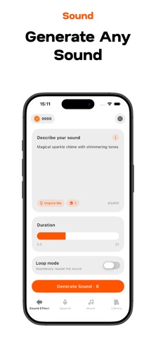 AI Sound Generator: SFXLab Screenshot 2 of 5