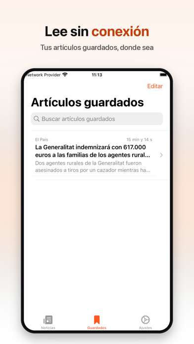 España Noticias screenshot